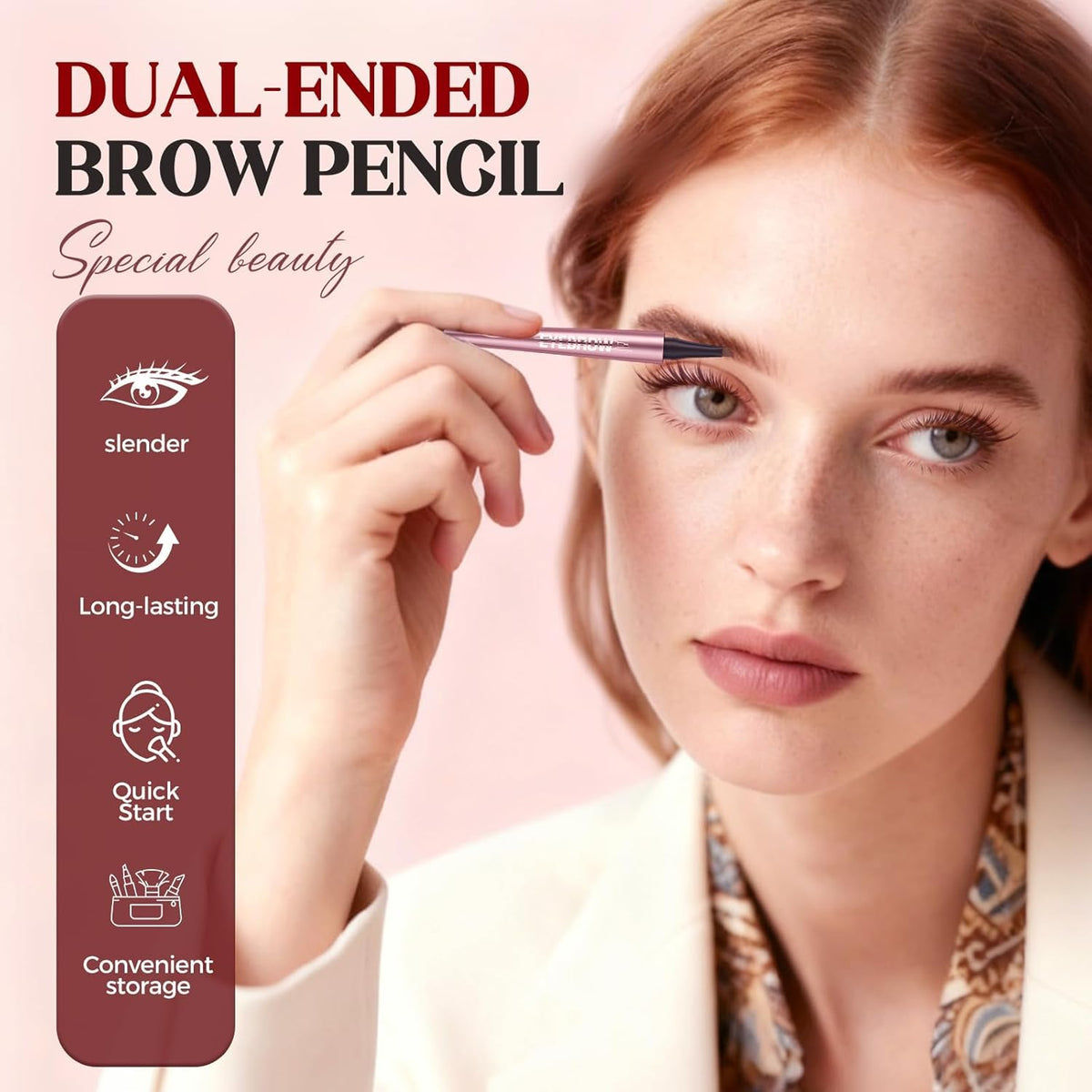 🥳  Last Day Buy 1 Get 1 Free ,Micro-Fork Eyebrow Pencil:Waterproof,Natural Hair-Like Strokes & Long-Lasting