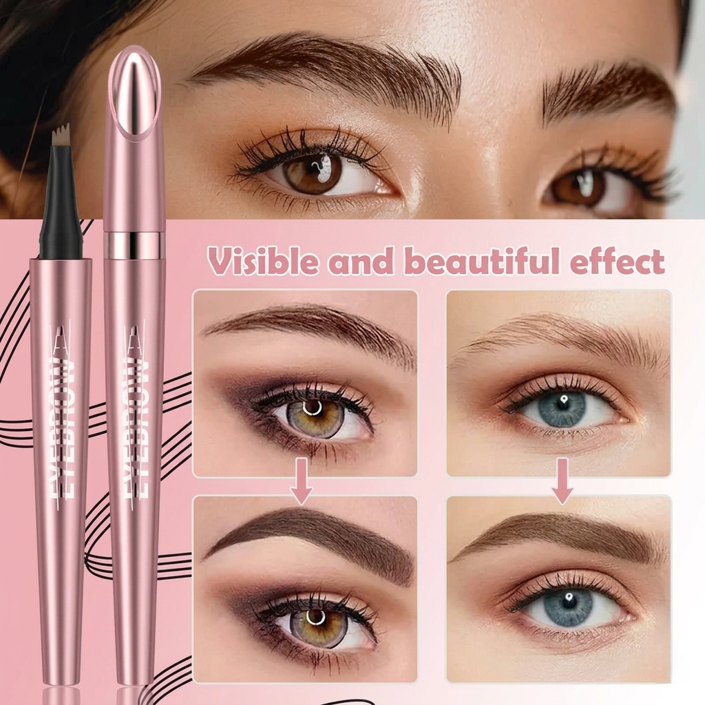 🥳  Last Day Buy 1 Get 1 Free ,Micro-Fork Eyebrow Pencil:Waterproof,Natural Hair-Like Strokes & Long-Lasting