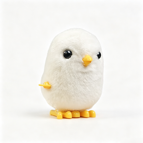 Walking Jumping Chick Plush Toy