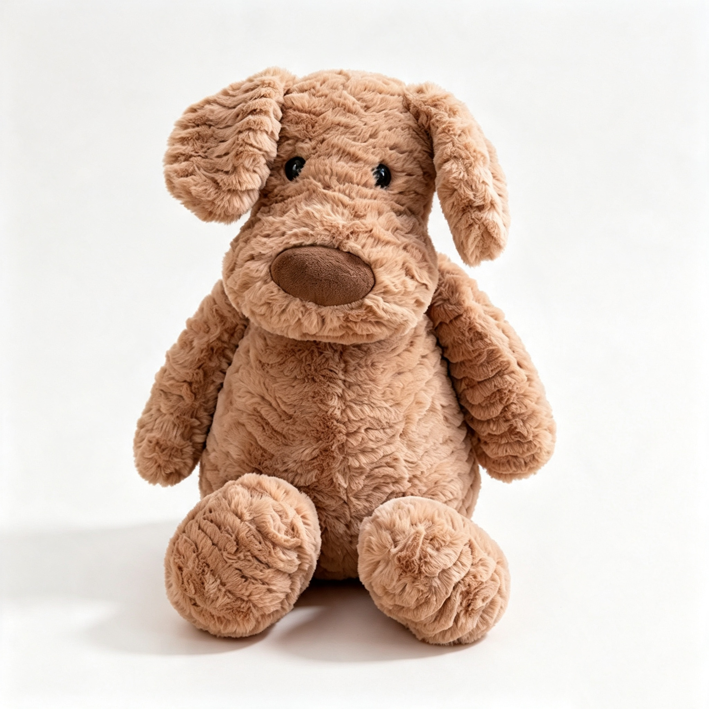 Sitting Golden Retriever Plush Toy