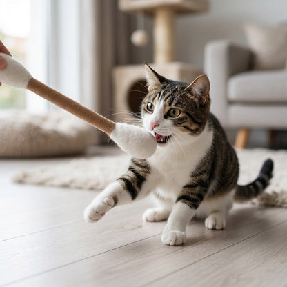 Giant Cotton Swab Cat Toy