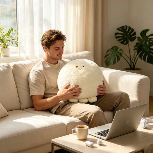 Octopus Cooling Plush Pillow