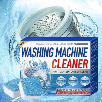🔥 BUY 2 GET 1 FREEW,ashing Machine Cleaning Tablets-12 Tablets Pack-Deep cleaning, descaling and deodorizing✅