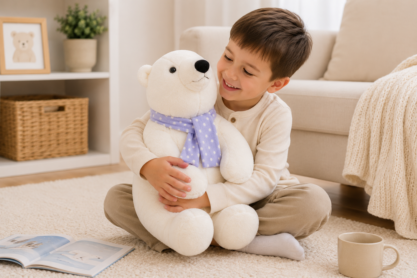 Polar Bear Plush Toy
