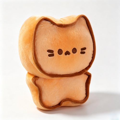 Butter Cookie Cat Plush Toy