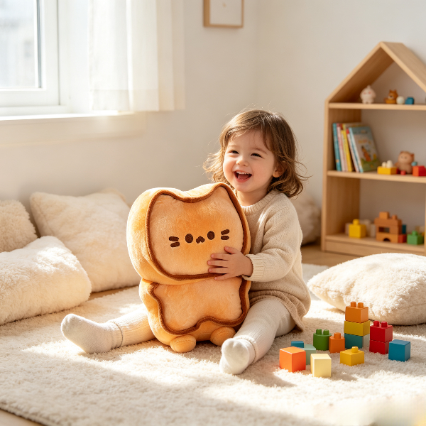 Butter Cookie Cat Plush Toy