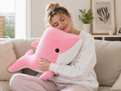 Dolphin Plush Pillow